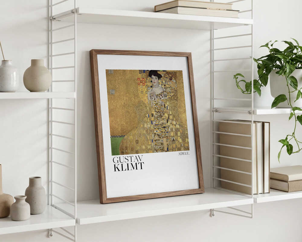 Portrait of Adele Bloch Bauer I (1907) Poster Poster