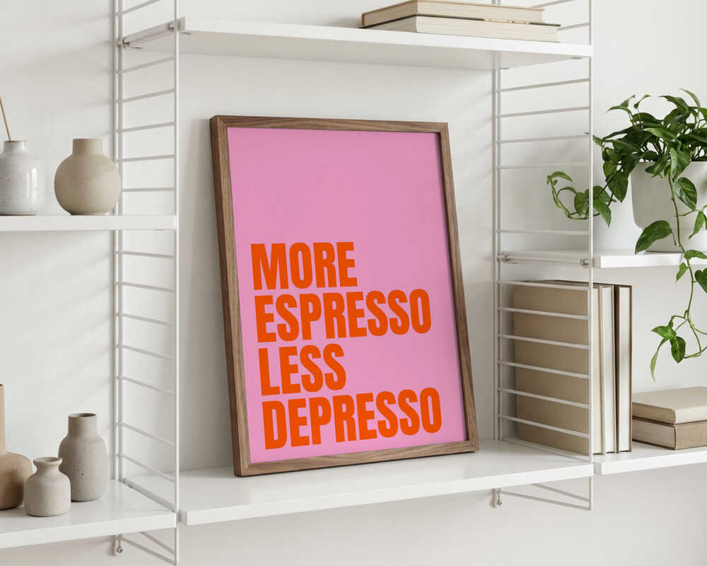 Caffeine Vibes Poster