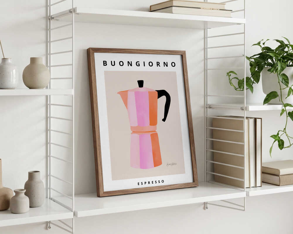 Buongiorno Espresso Poster