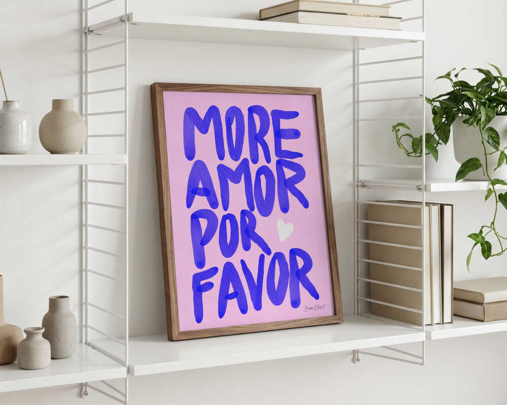 Mere Amor Por Favor Plakat