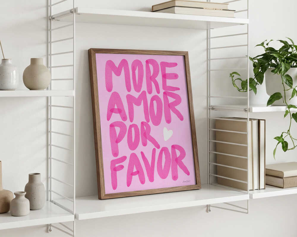 Mere Amor Por Favor Plakat