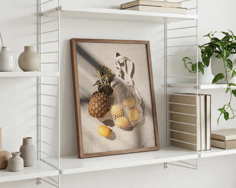 Plakat med sommerfrugter