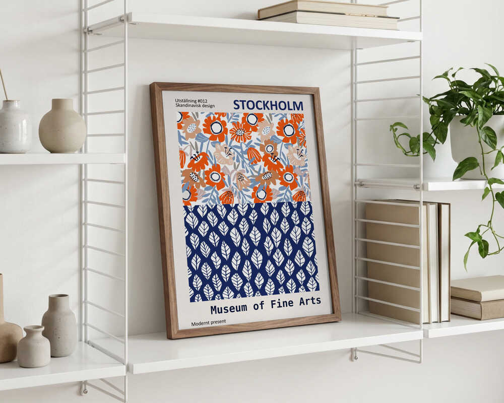 Museum of Fine Arts Stockholm Poster