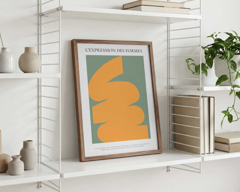 EVOCATION ABSTRAITE Plakat
