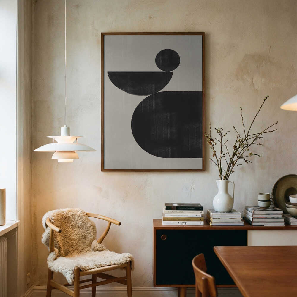 Geometric Harmony Poster