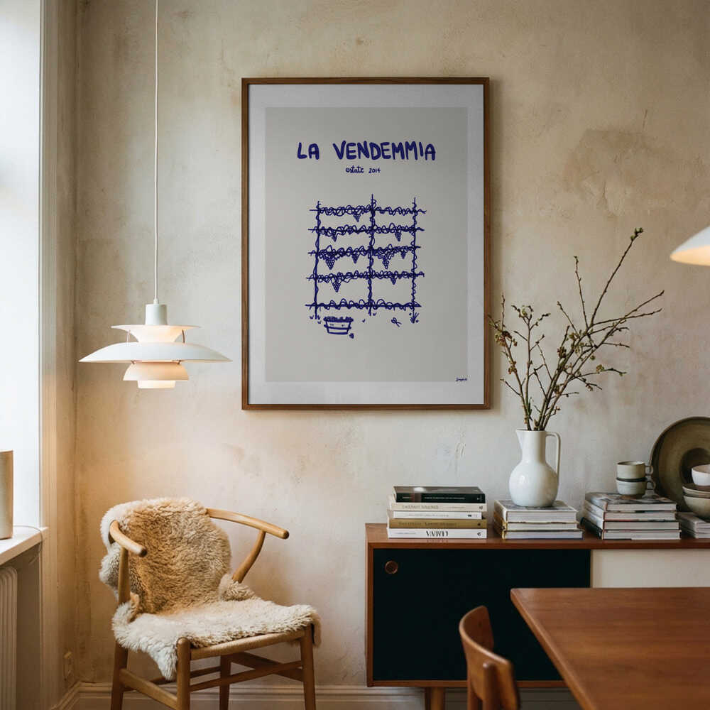 La vendemmia Plakat