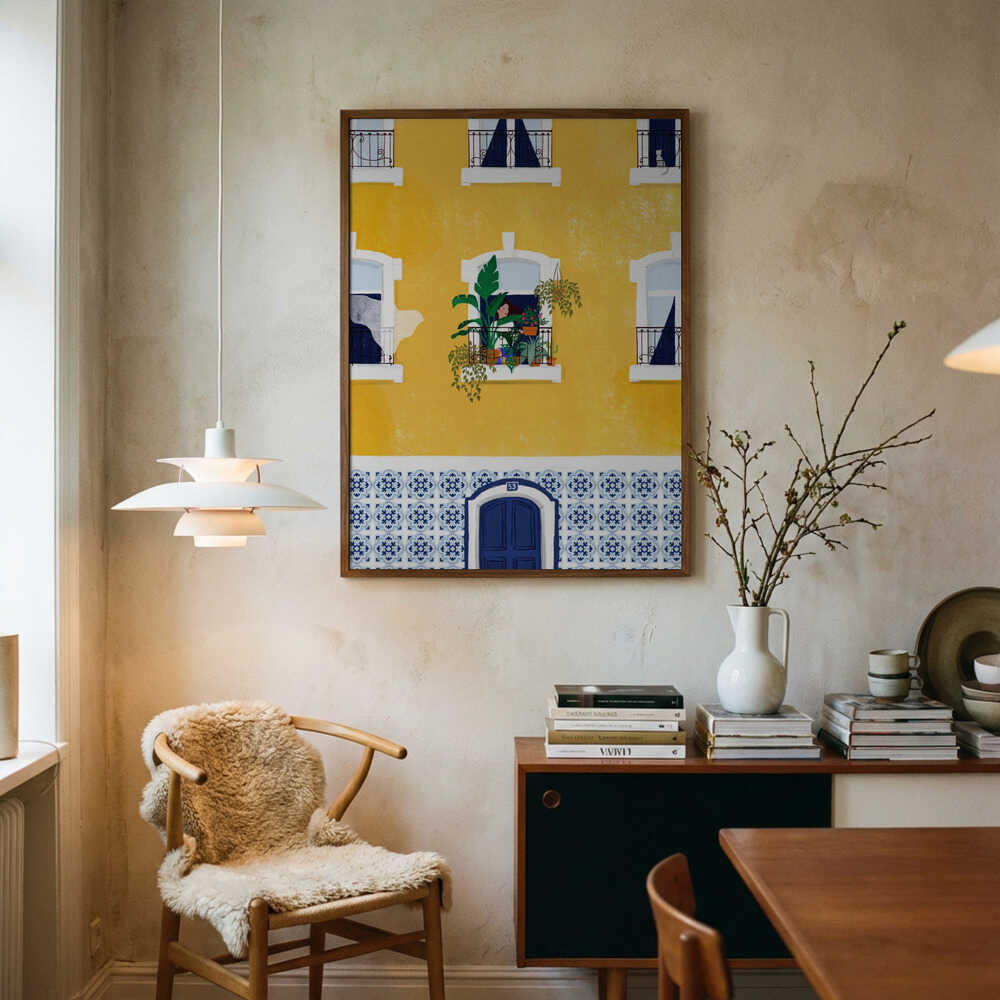 Lissabon Plakat