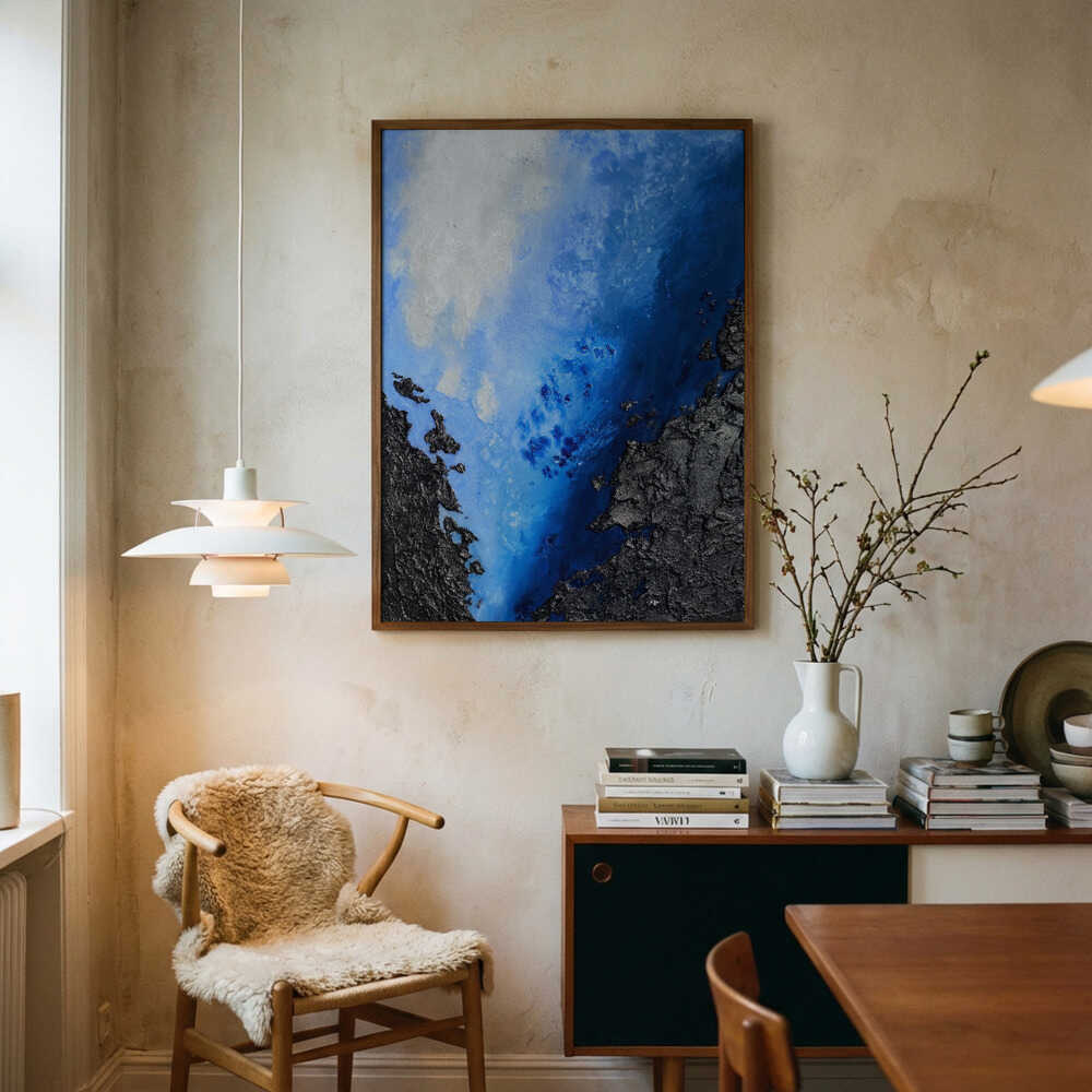 Deep Blue Depths Plakat