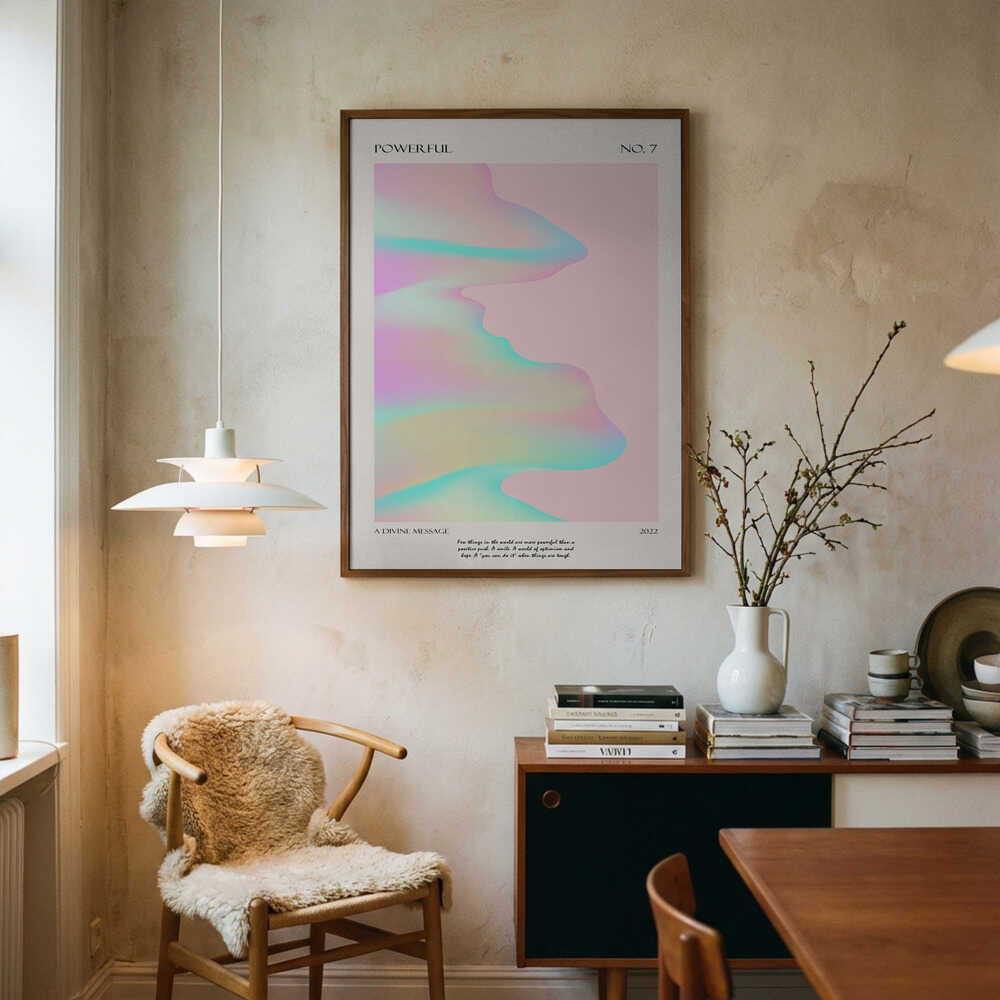 Kraftfuld Guddommelig Plakat