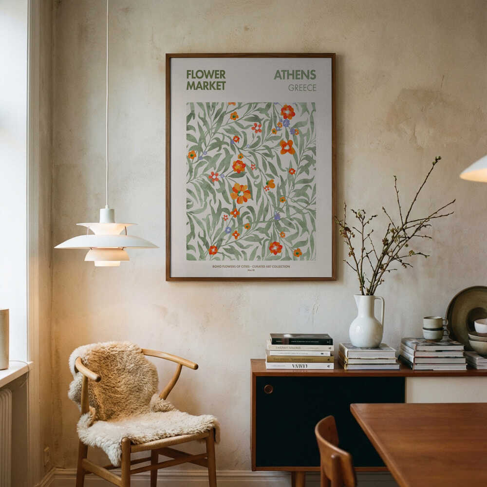 Blooming Athens Essence-plakat