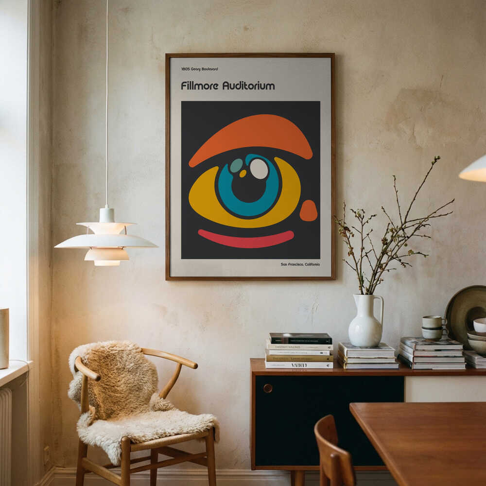 Fillmore abstrakt plakat