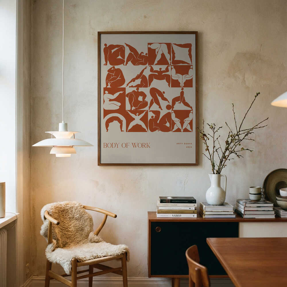 Body of Work (terracotta) Poster