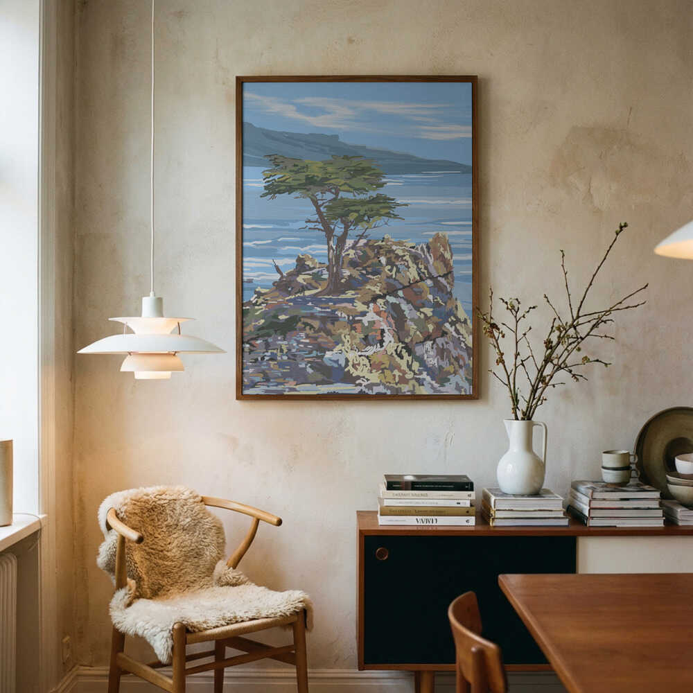 Ensoms Cypress havudsigt plakat