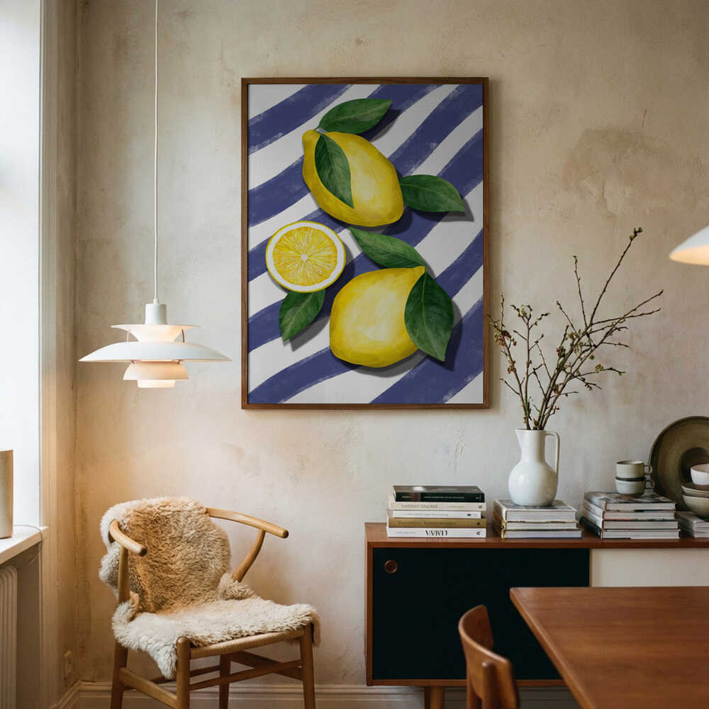 Zesty citronskaller Plakat