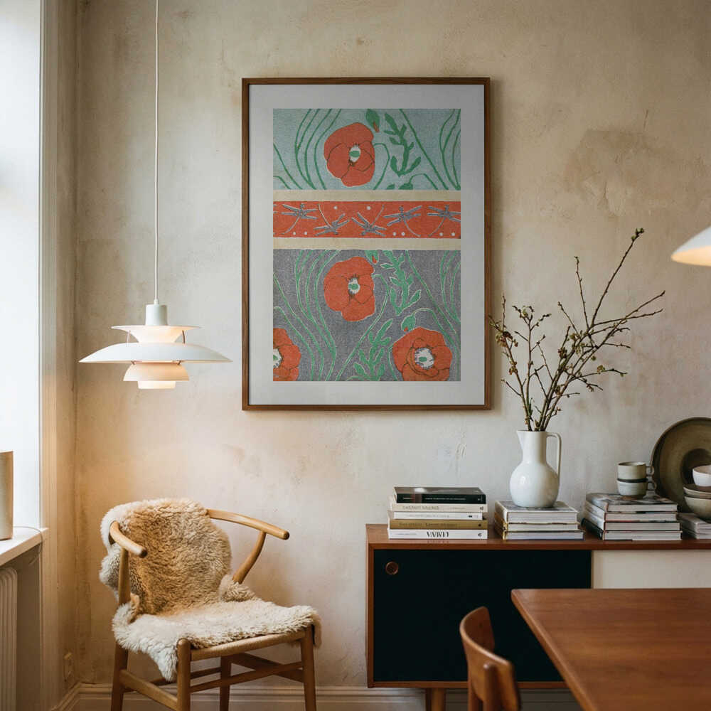 Poppies (1908) Boarder Poster
