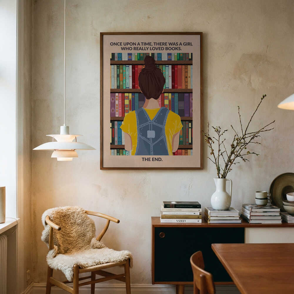 Lost In Books Plakat