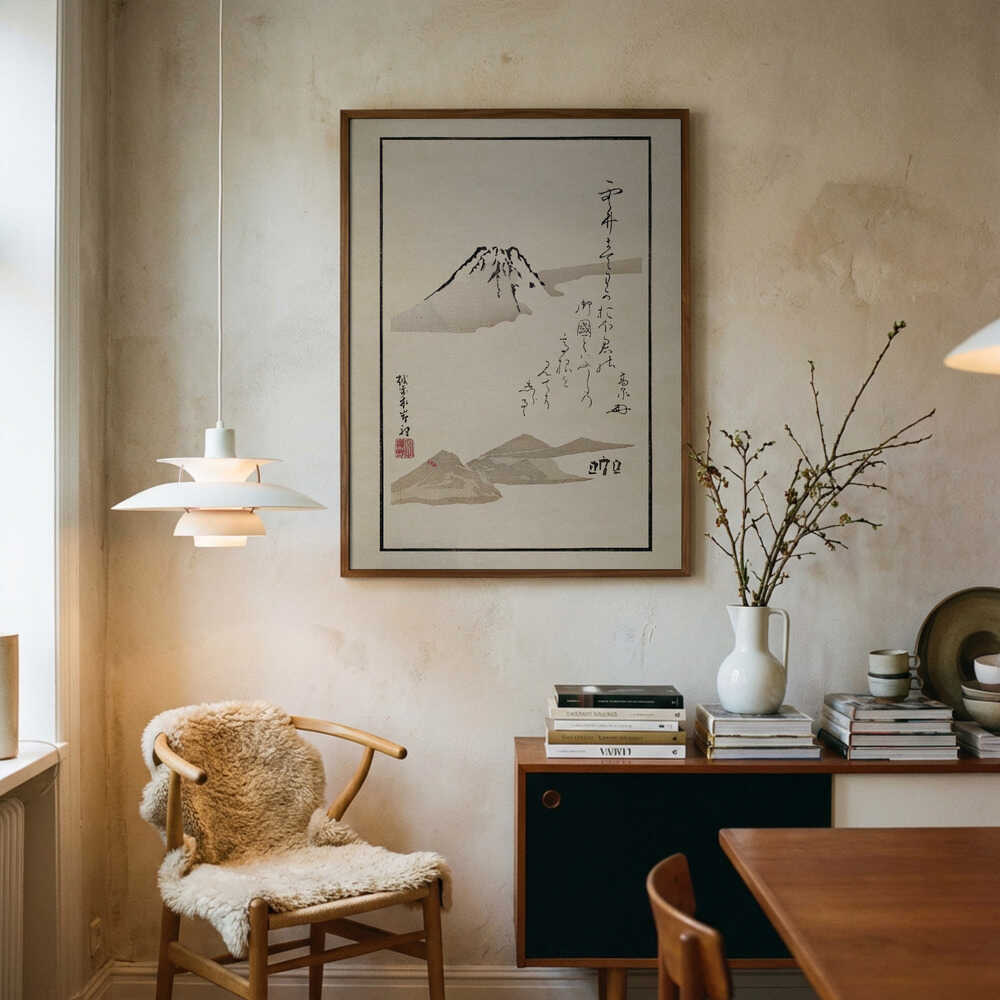 Fuji-bjerget plakat