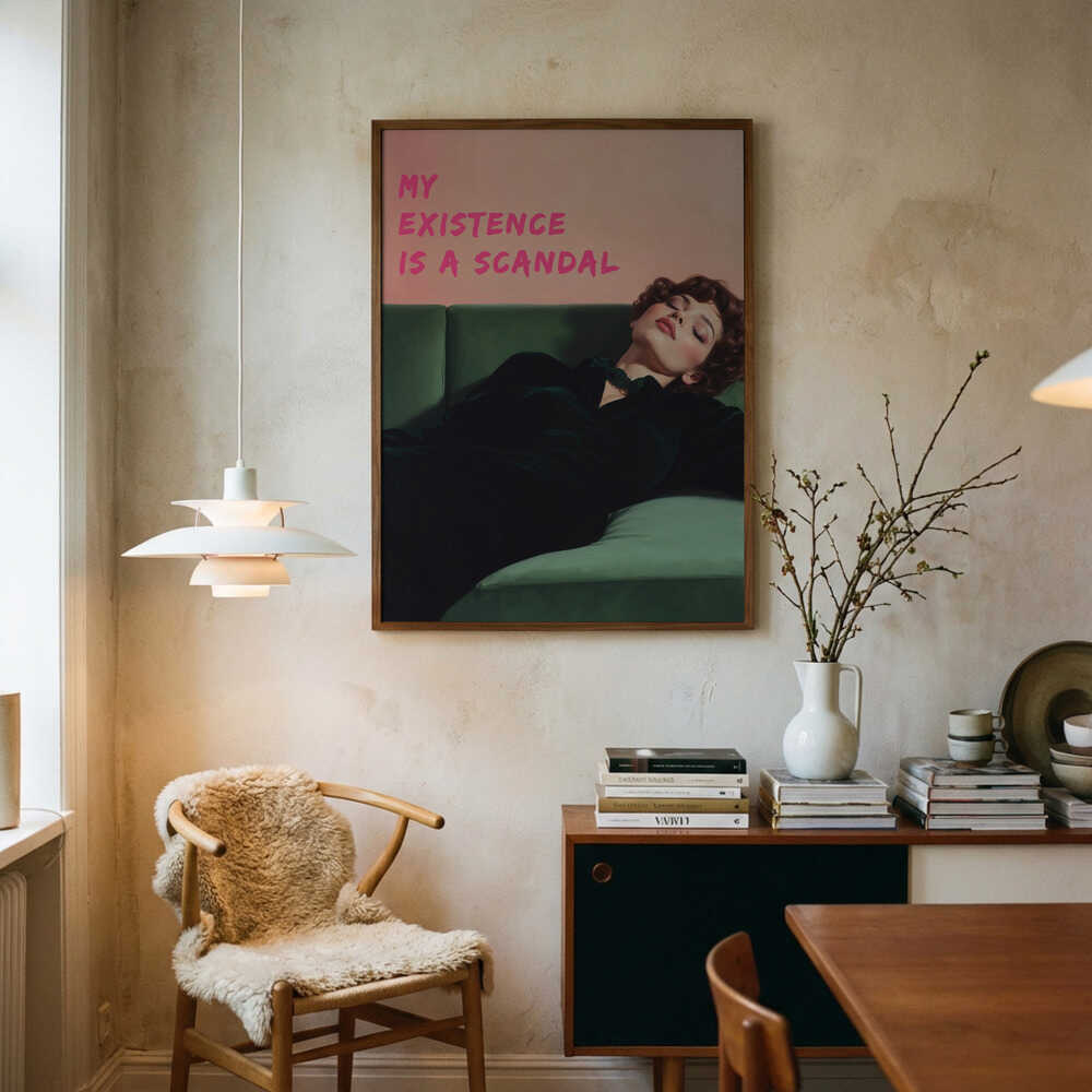My existence is a scandal Poster