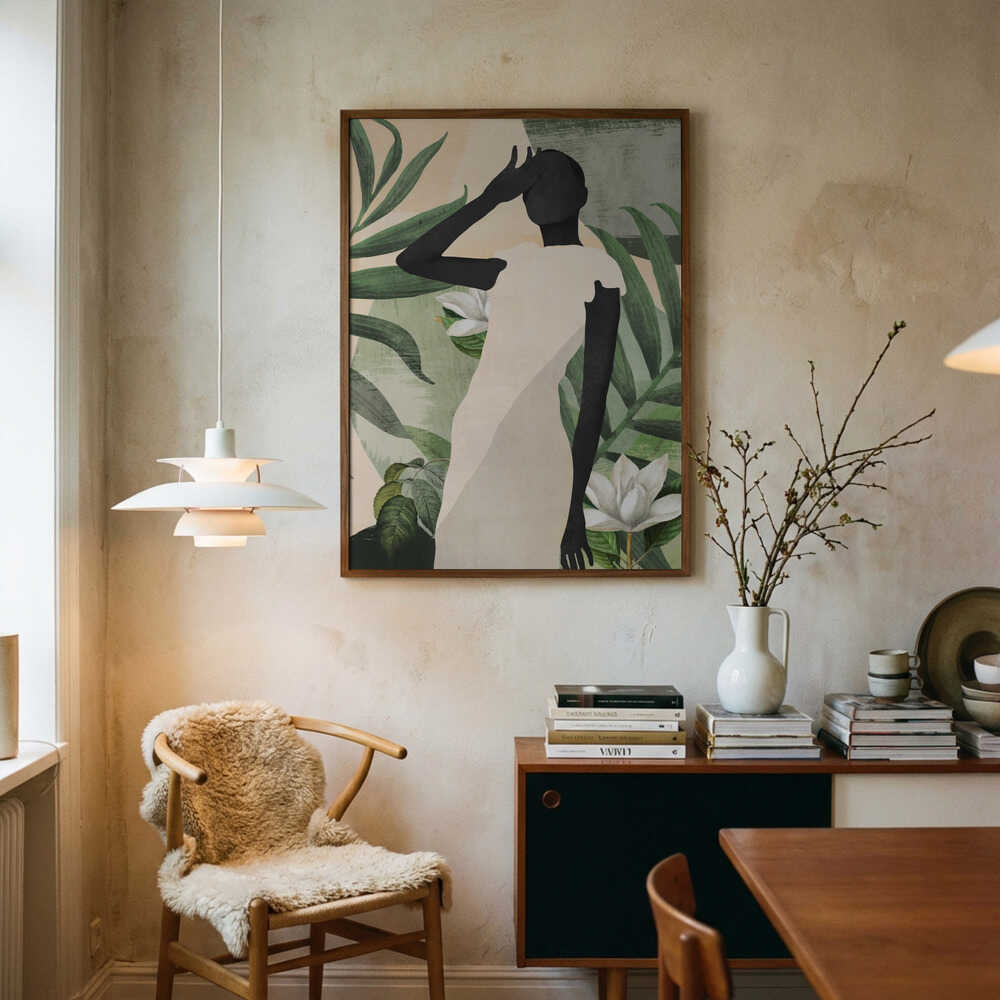 Elegant Tropical Serenity Poster