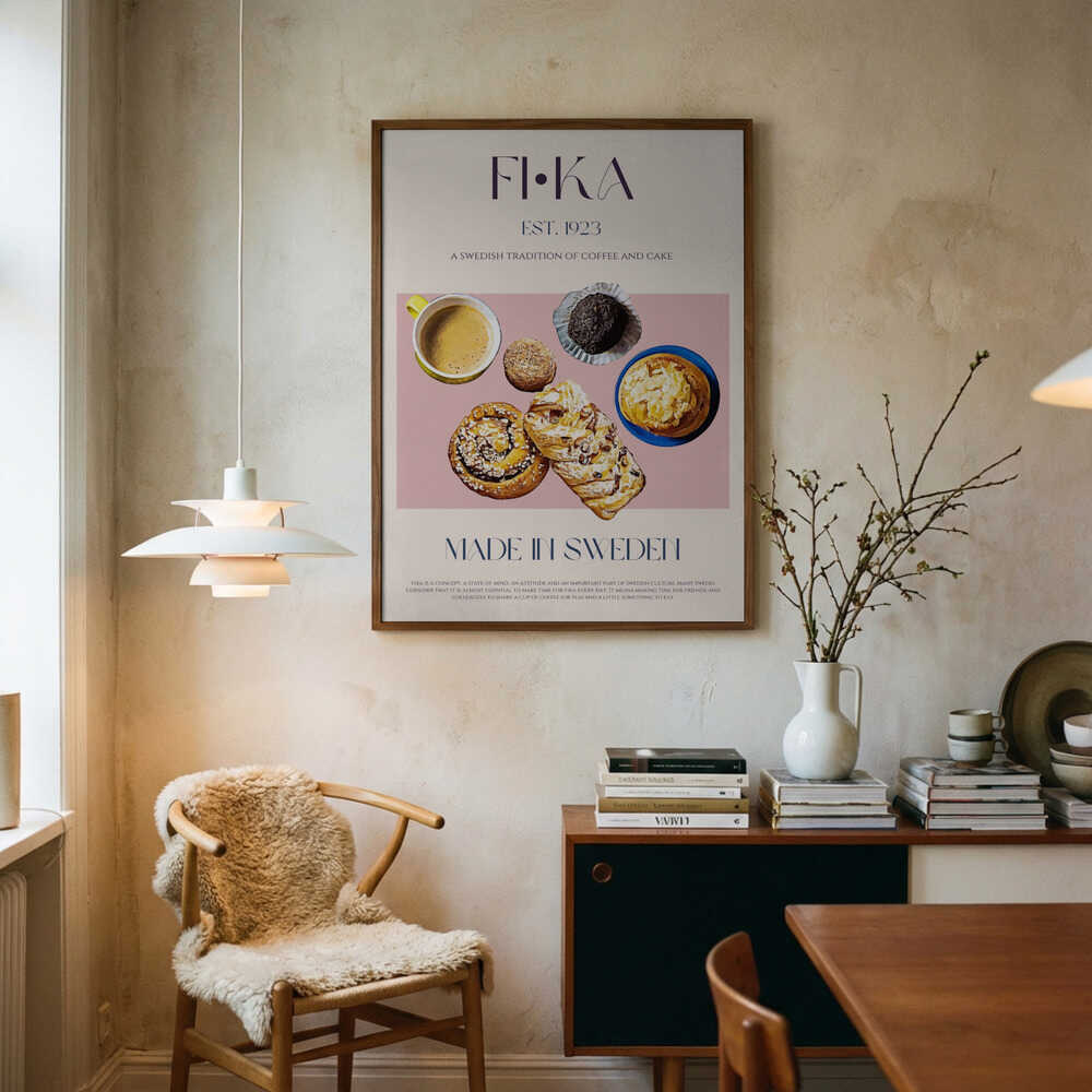 Swedish Fika Treats Poster