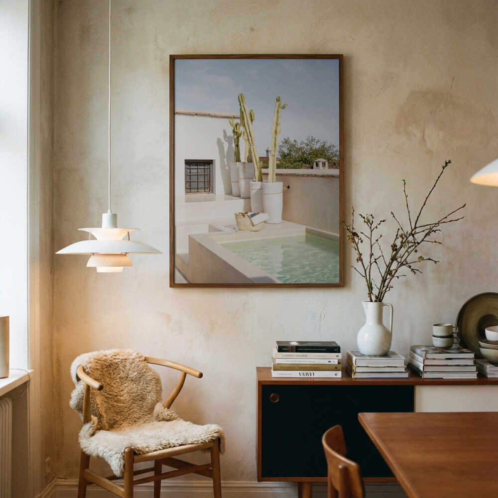 Rooftop Plakat for Riad