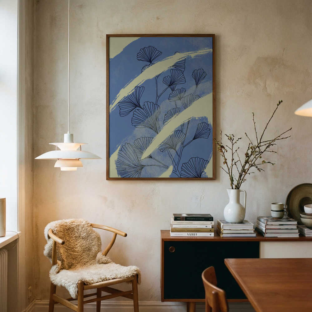 Ginkgobladene05 Plakat