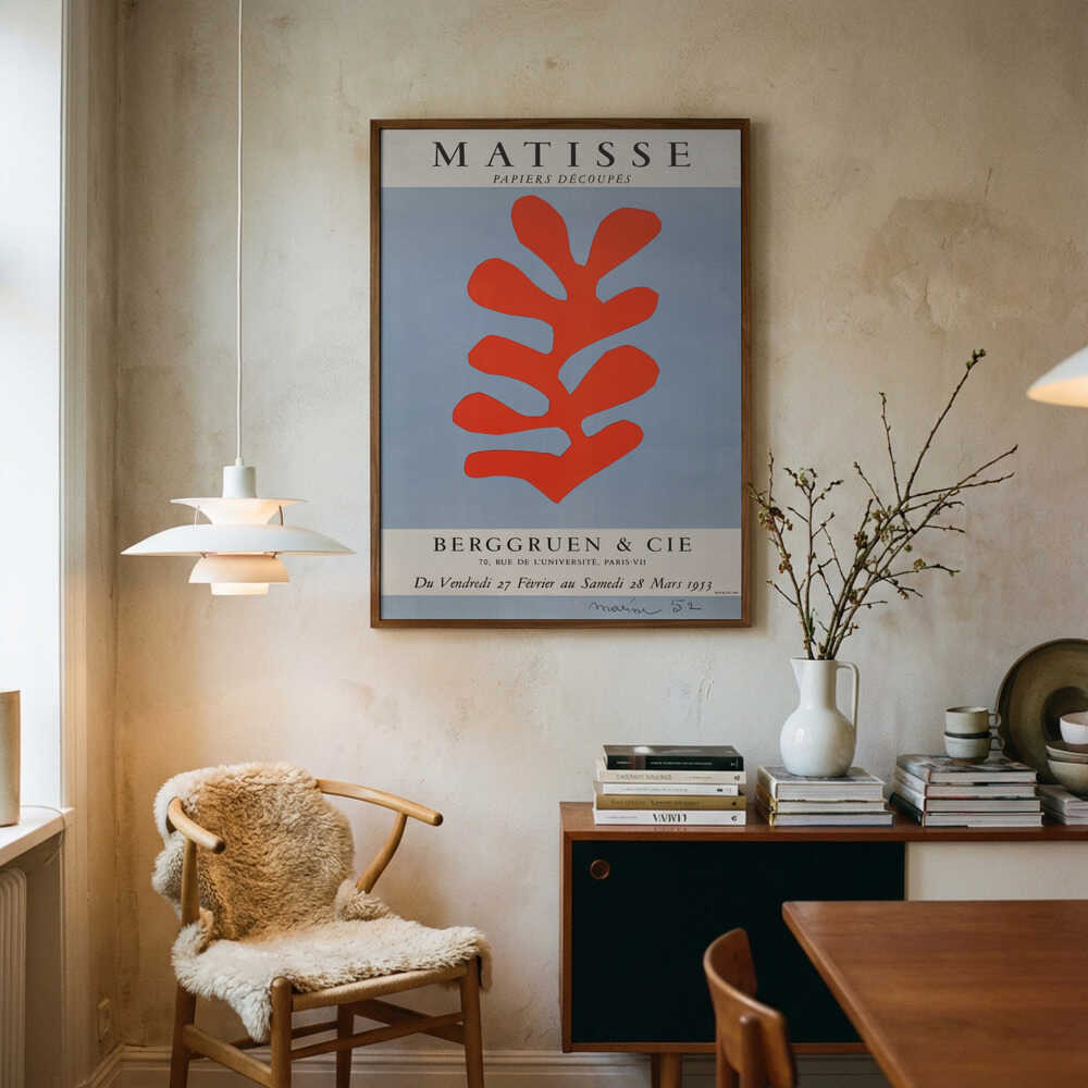 Henri Matisses Papiers Découpés (1953) Plakat