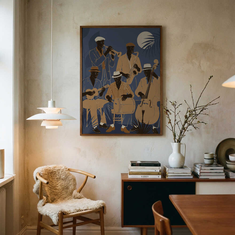 Plakat: Tropisk Jazznat