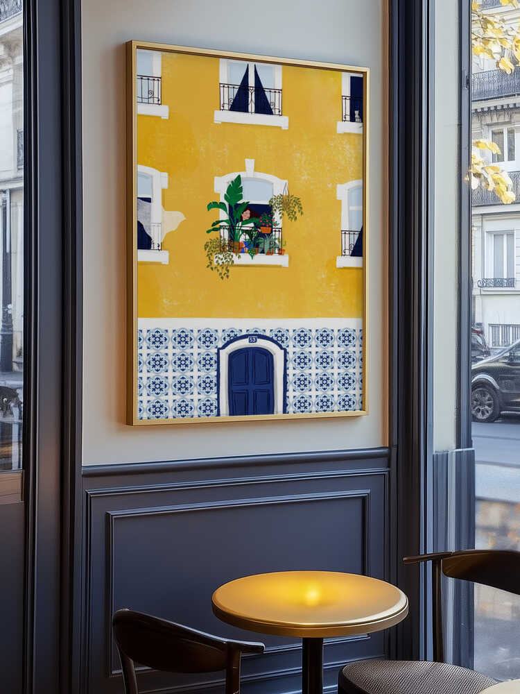 Lissabon Plakat