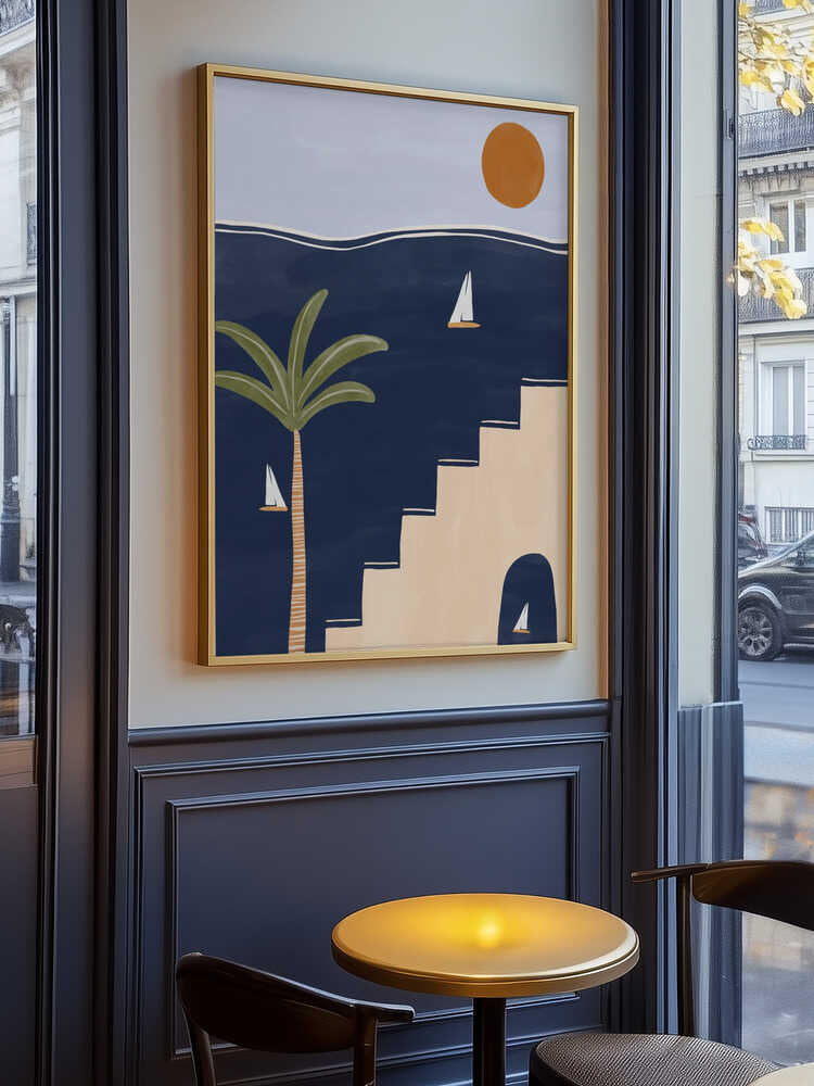 Sejlbåde Plakat