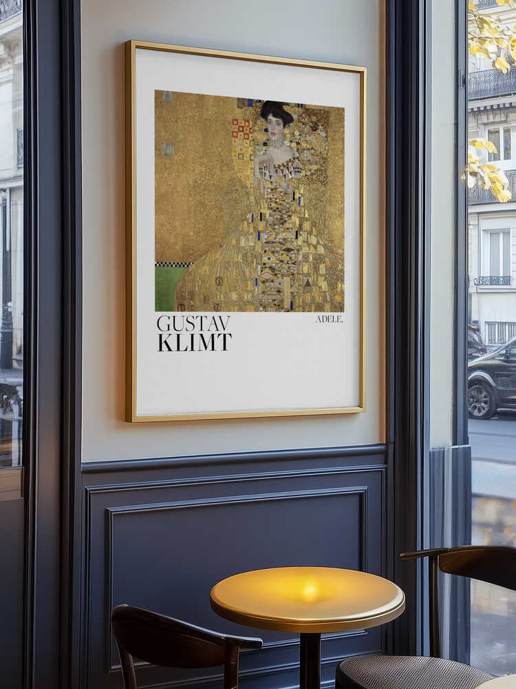Portrait of Adele Bloch Bauer I (1907) Poster Poster
