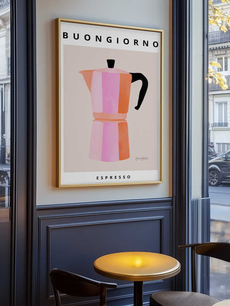 Buongiorno Espresso Poster