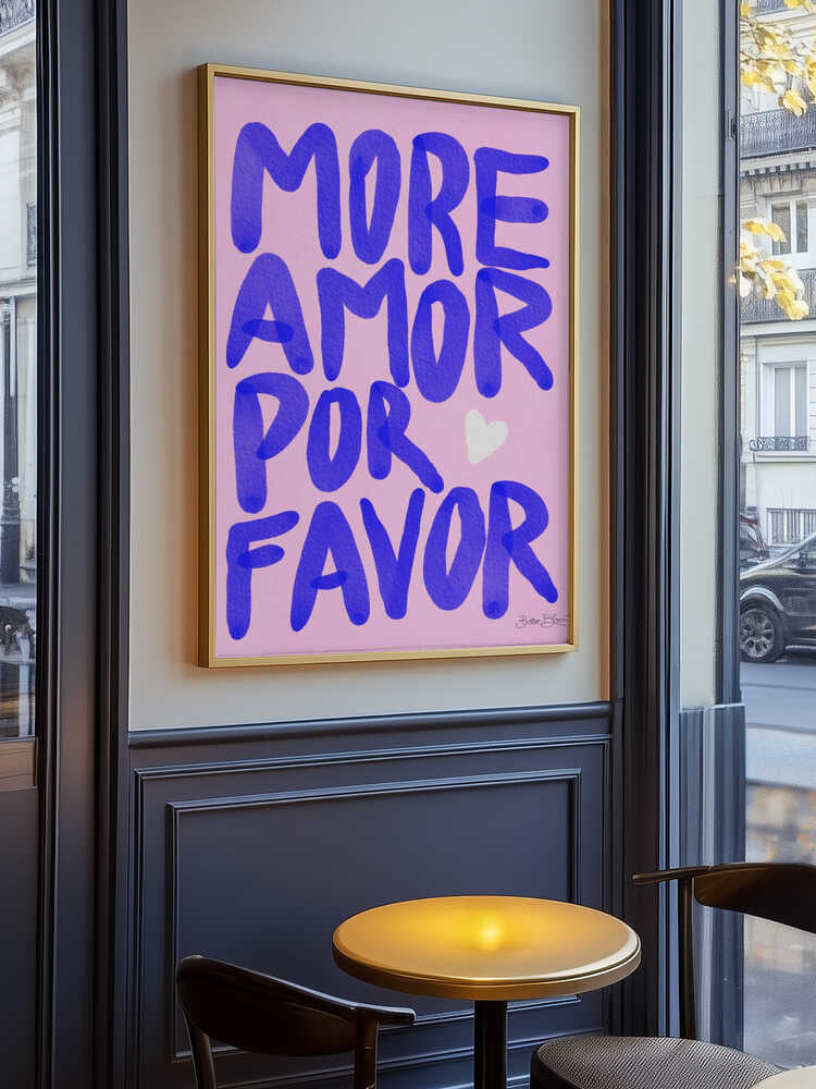 Mere Amor Por Favor Plakat
