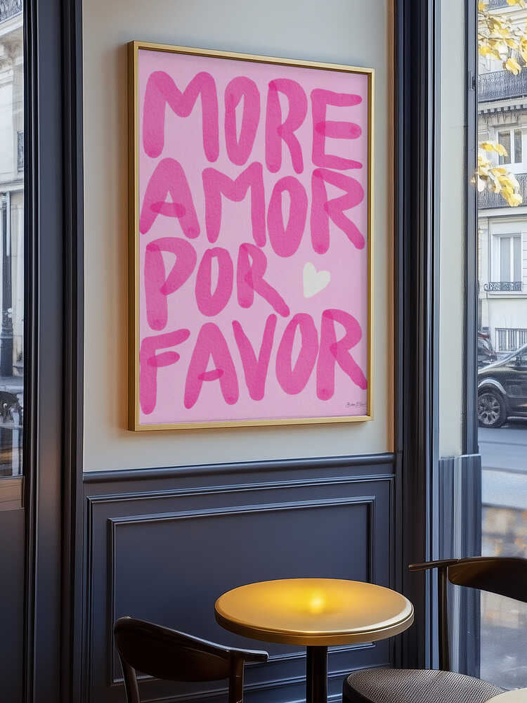 Mere Amor Por Favor Plakat