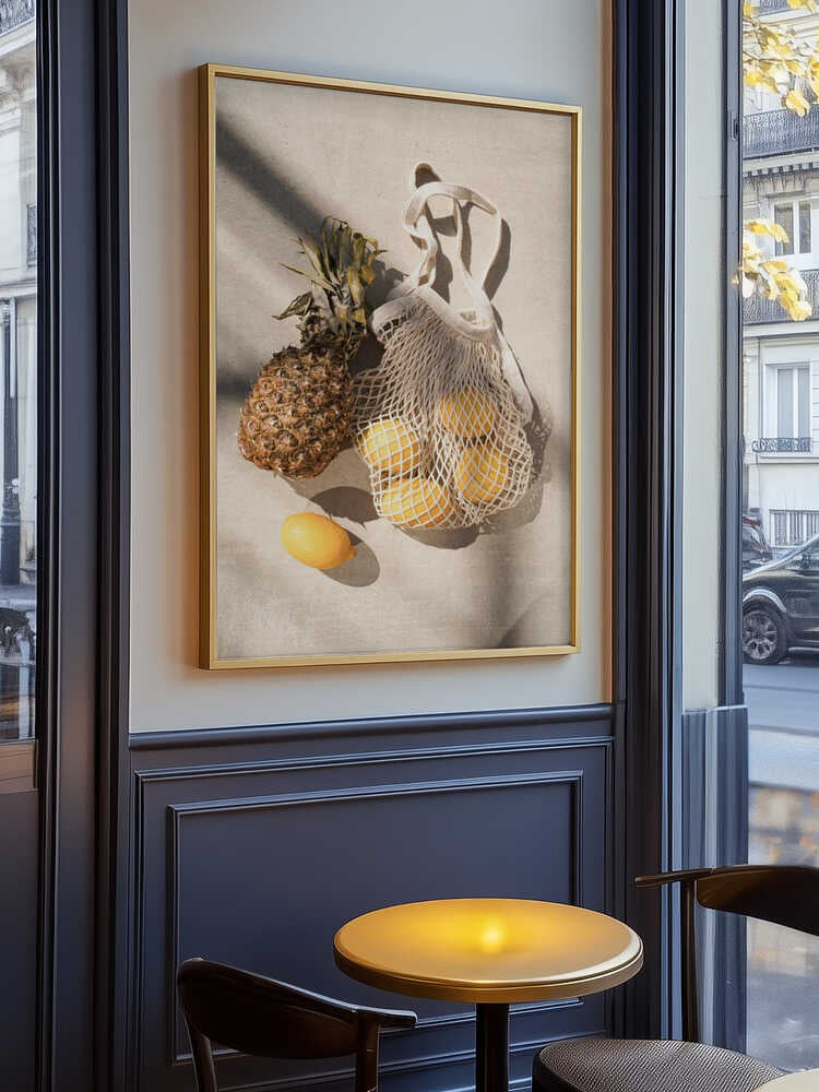 Plakat med sommerfrugter