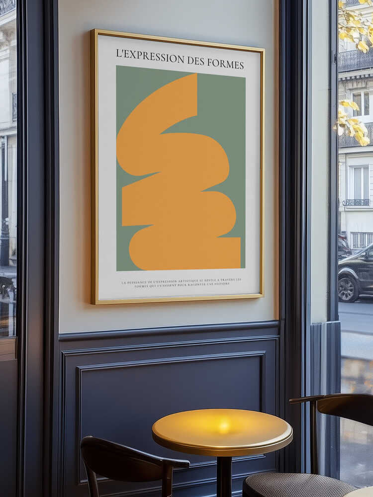EVOCATION ABSTRAITE Plakat