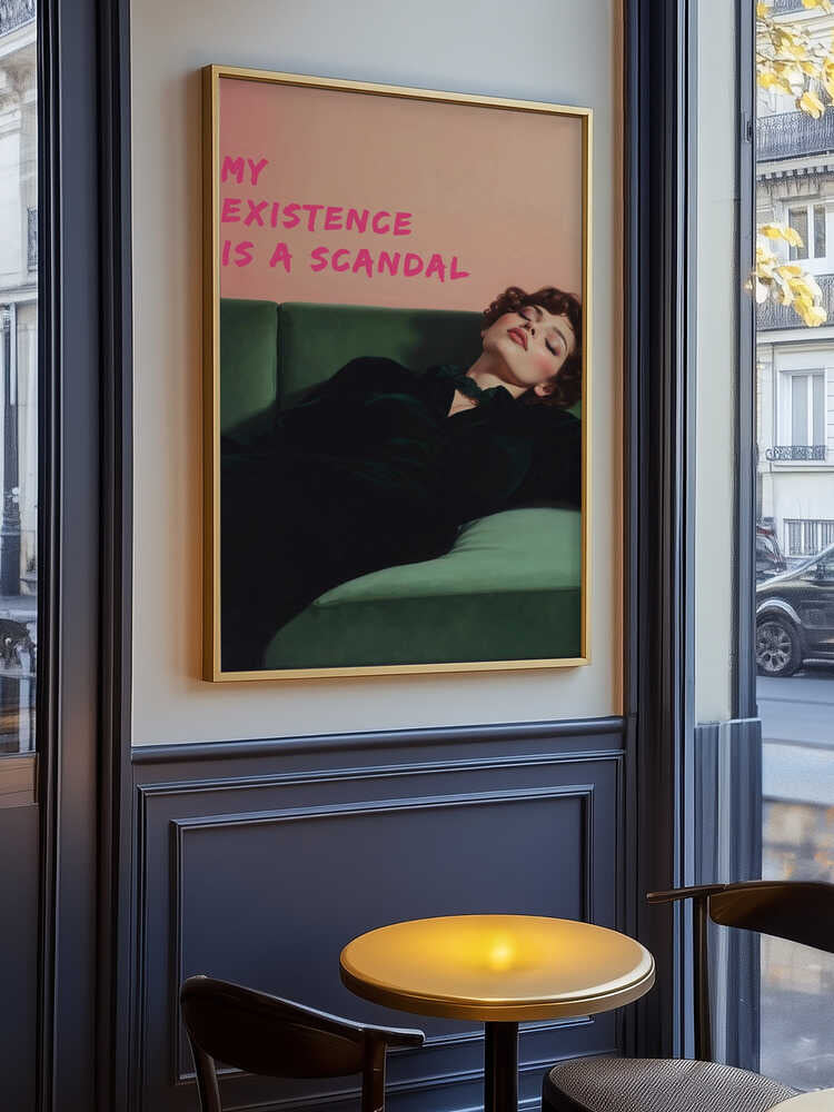 My existence is a scandal Poster