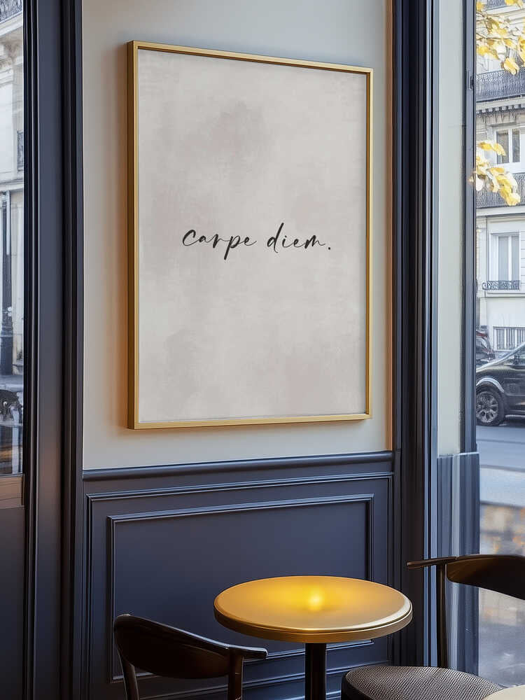 Grib Øjeblikket Plakat