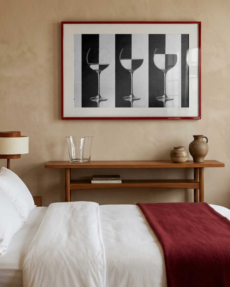 Sort-hvid plakat
