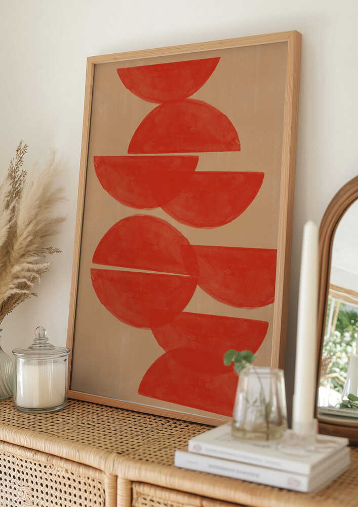 Crimson Symmetry-plakat