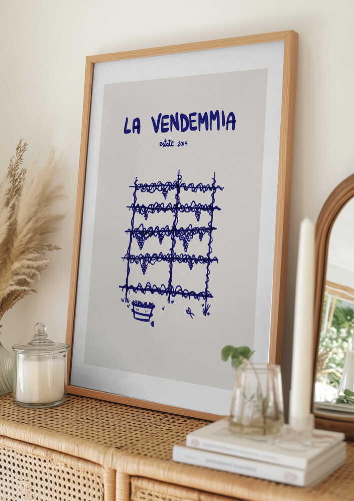 La vendemmia Plakat