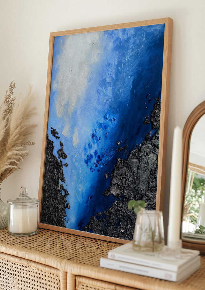 Deep Blue Depths Plakat