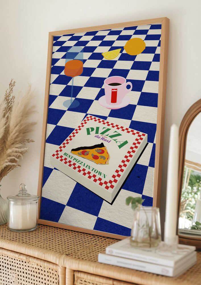 Den italienske menuposter