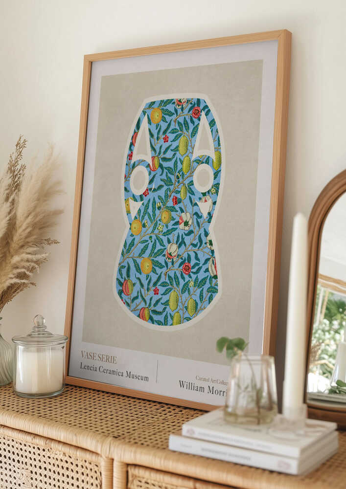 William Morris Vase-serie-plakat (Frugt)