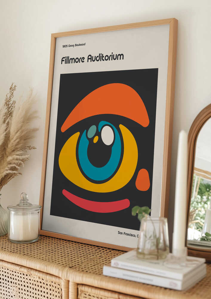 Fillmore abstrakt plakat