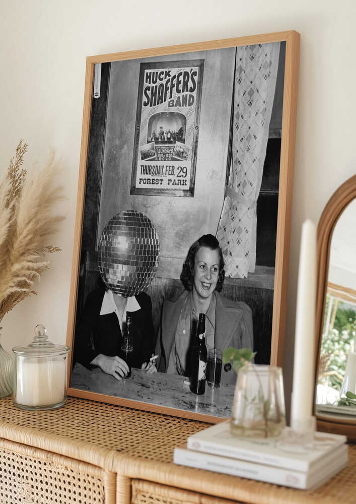 Retro Disco Bar Fun Poster