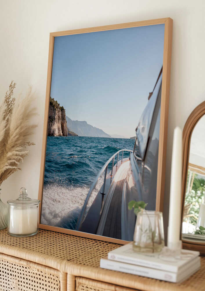 Amalfikysten | Rejsefotoplakat fra Italien
