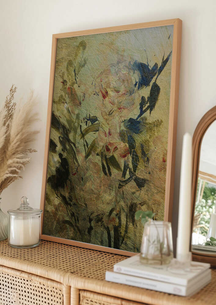 Vintage Floral Poster