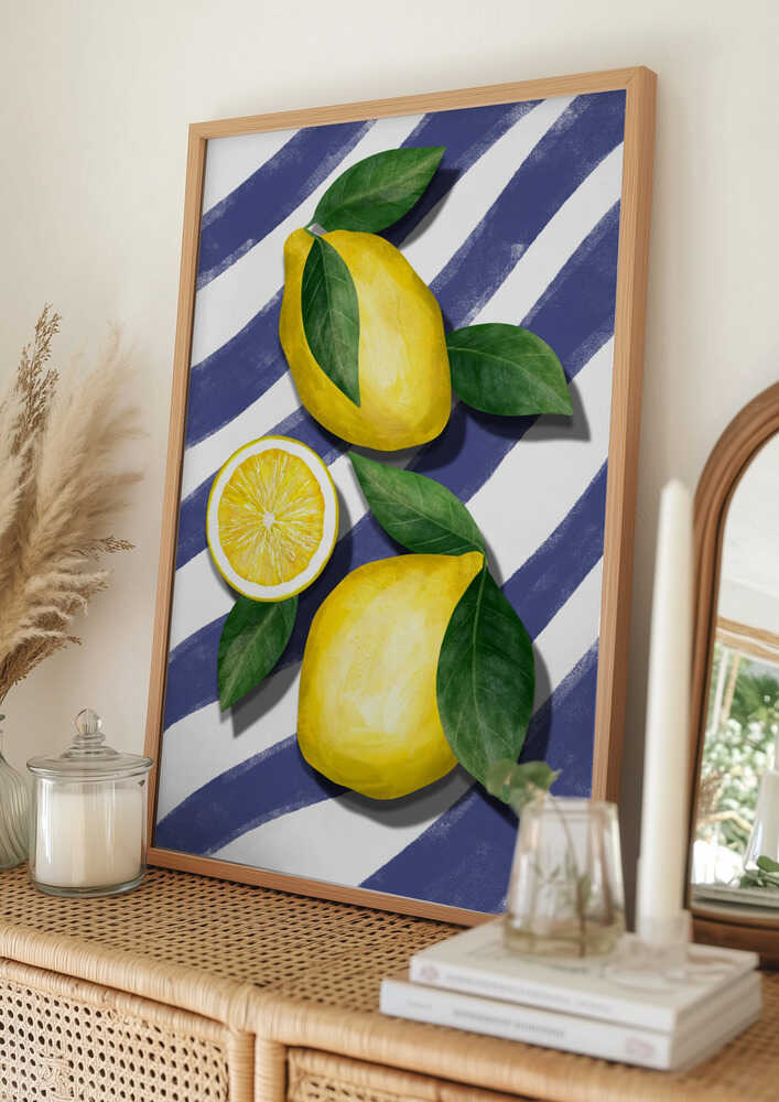 Zesty citronskaller Plakat