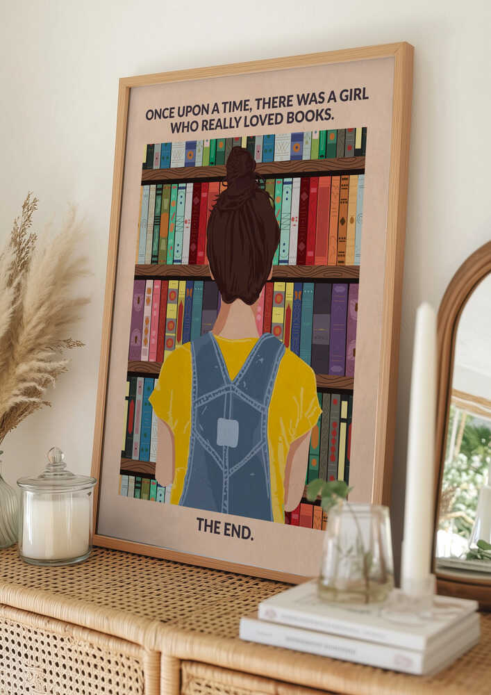 Lost In Books Plakat